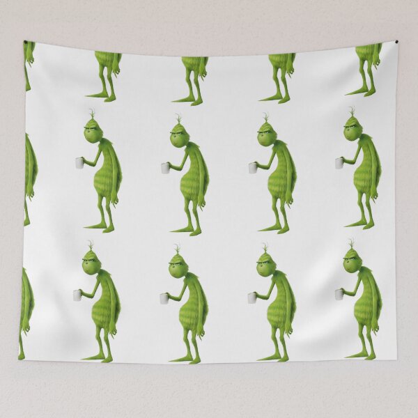 Item preview, Disgruntled Angry Grinch Christmas New Year designed and sold by Aloelora.