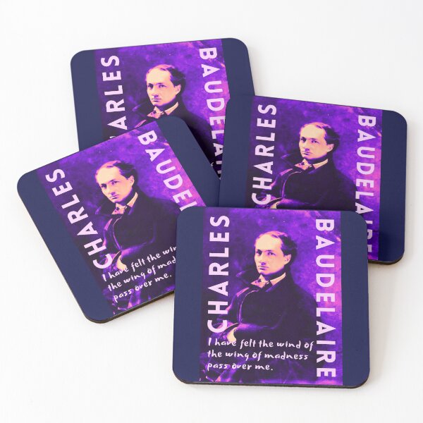 Item preview, Charles Pierre Baudelaire: I have felt the wind of the wing of madness pass over me. designed and sold by artbleed.