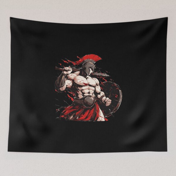 Item preview, Ancient greek warrior spartan designed and sold by SMARTKIT  DESIGNAGENCY.