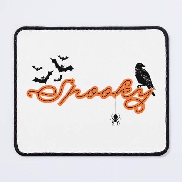 Item preview, Spooky happy halloween in orange and black  designed and sold by SWAR89.