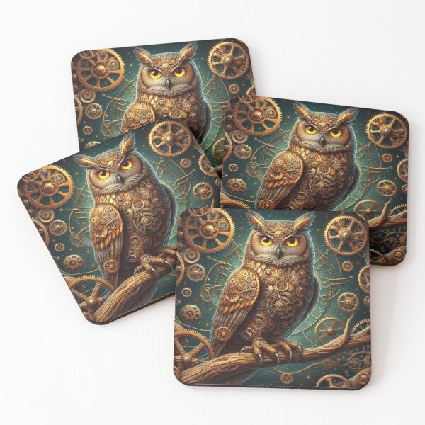 Item preview, metallic feathers with clockwork mechanisms designed and sold by Dominika Farkašová.