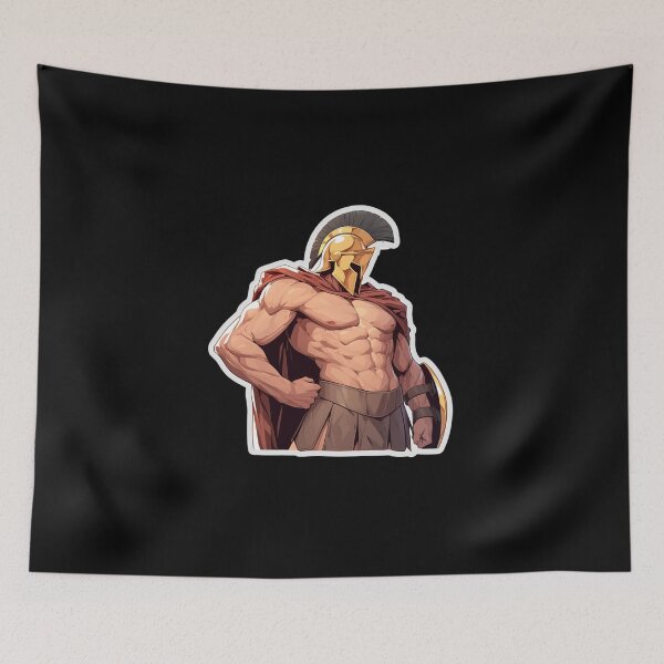 Item preview, Ancient greek warrior spartan designed and sold by SMARTKIT  DESIGNAGENCY.