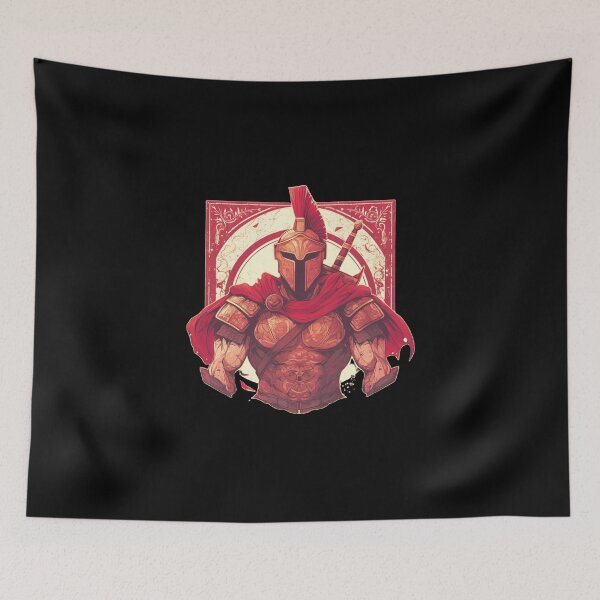 Item preview, Ancient greek warrior spartan designed and sold by SMARTKIT  DESIGNAGENCY.