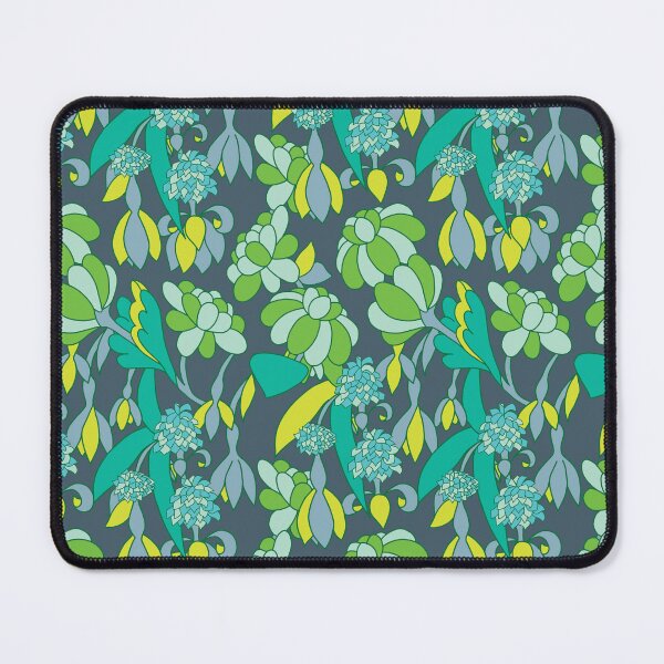 Item preview, Rounded flowers green version designed and sold by GENEST-V.