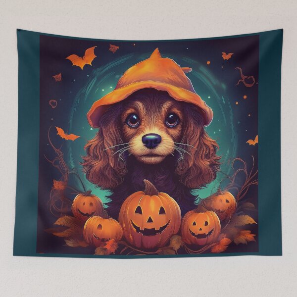 Item preview, Boooo dog halloween 3 designed and sold by Mandalahijo.