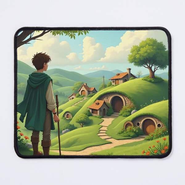 Artikelvorschau, Frodo verlässt das Auenland entworfen und verkauft von Andunie & Beyond.