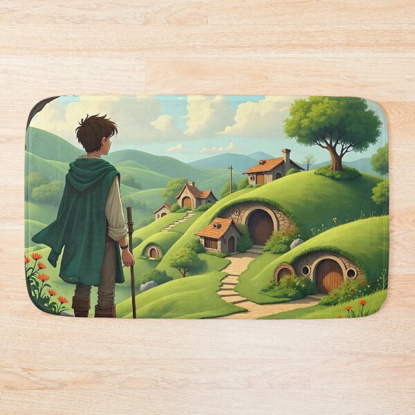 Artikelvorschau, Frodo verlässt das Auenland entworfen und verkauft von Andunie & Beyond.