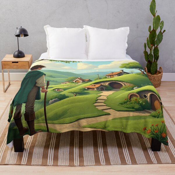 Item preview, Frodo leaving the Shire designed and sold by Andunie & Beyond.