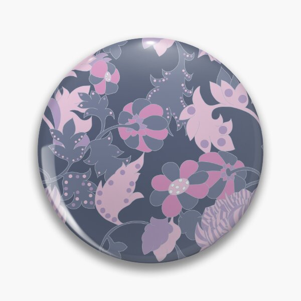 Item preview, Imaginary foliage flower pattern purple version designed and sold by GENEST-V.