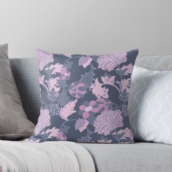 Item preview, Imaginary foliage flower pattern purple version designed and sold by GENEST-V.