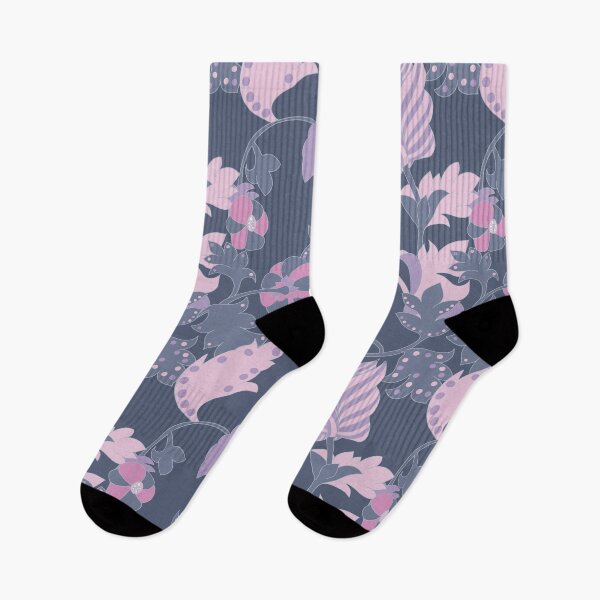 Item preview, Imaginary foliage flower pattern purple version designed and sold by GENEST-V.