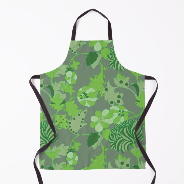 Item preview, Imaginary foliage flower pattern green version designed and sold by GENEST-V.