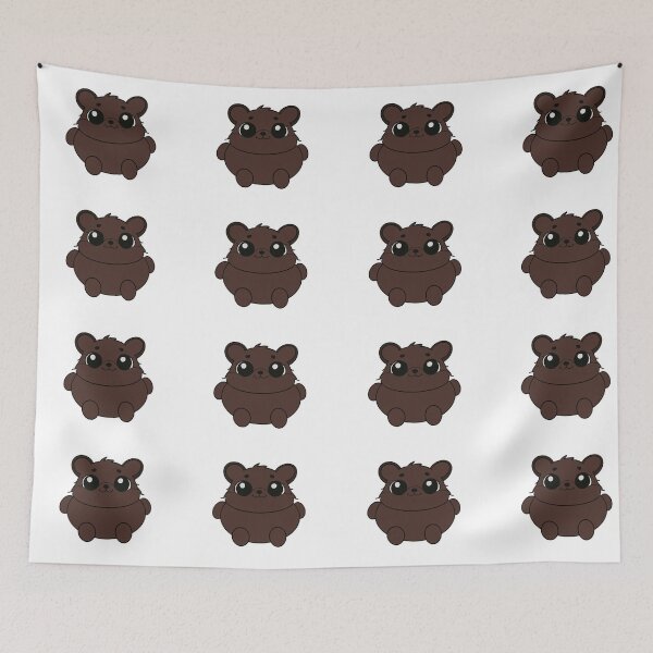Item preview, Chunky Brown Bear Friend designed and sold by YarkaYa.