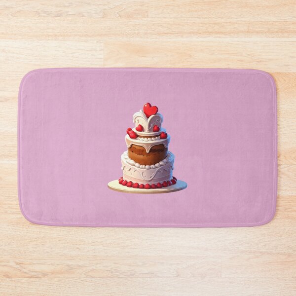 Item preview, Wedding Cake Heart designed and sold by Digiheart.