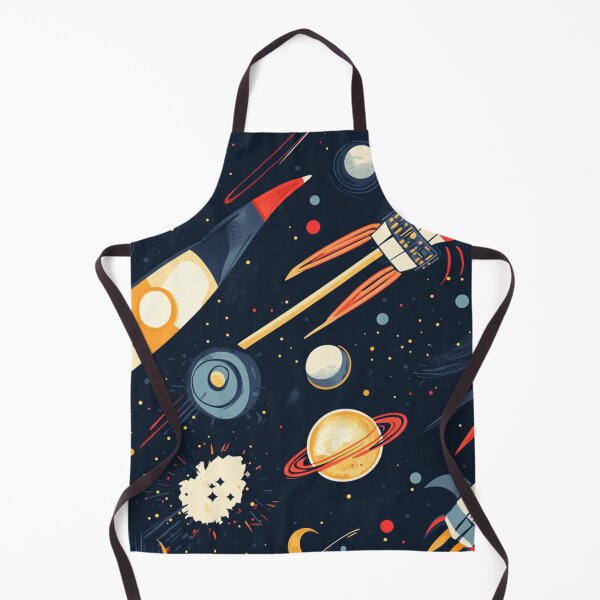 Item preview, Space and technology motifs designed and sold by mind-coloring.