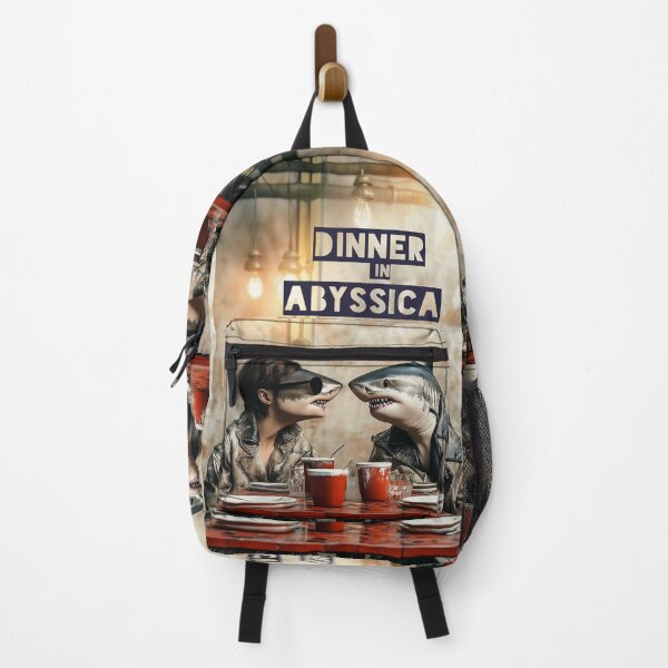 Item preview, Dinner in America - Shark Version designed and sold by WaveVisions.