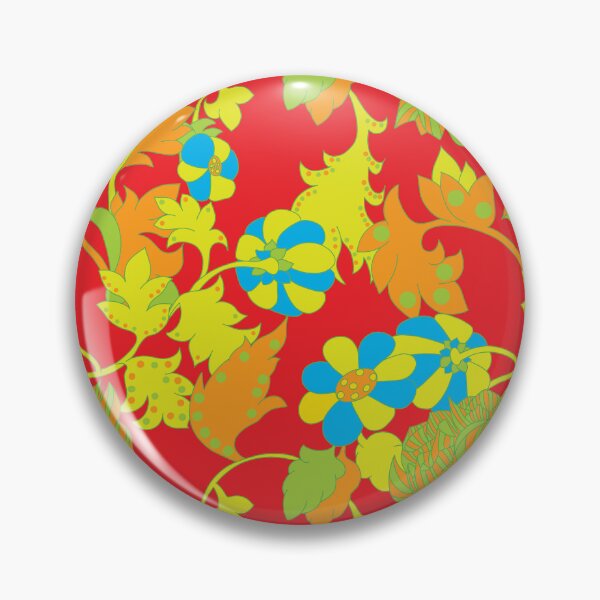 Item preview, Imaginary foliage flower pattern red version designed and sold by GENEST-V.