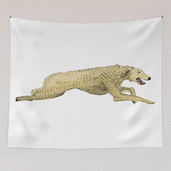 Item preview, Greyhound Running Illustration designed and sold by Olivia Braunsteiner.