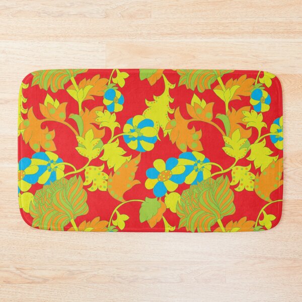 Item preview, Imaginary foliage flower pattern red version designed and sold by GENEST-V.