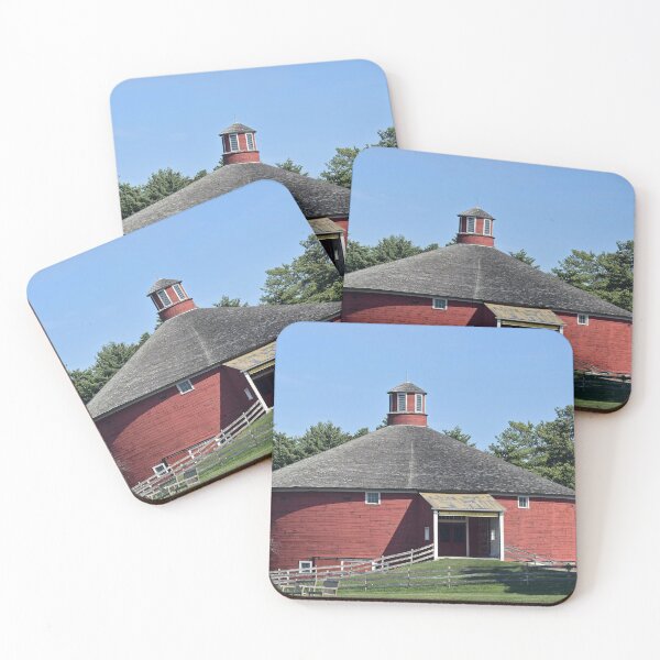 Item preview, Round Red Barn designed and sold by bertsworks300.