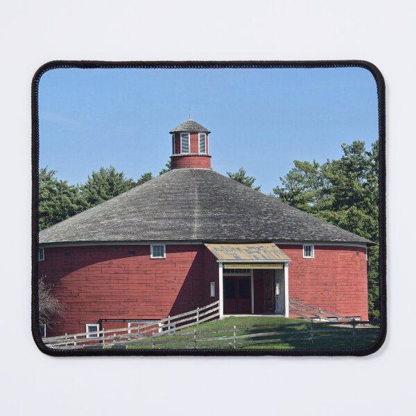 Item preview, Round Red Barn designed and sold by bertsworks300.