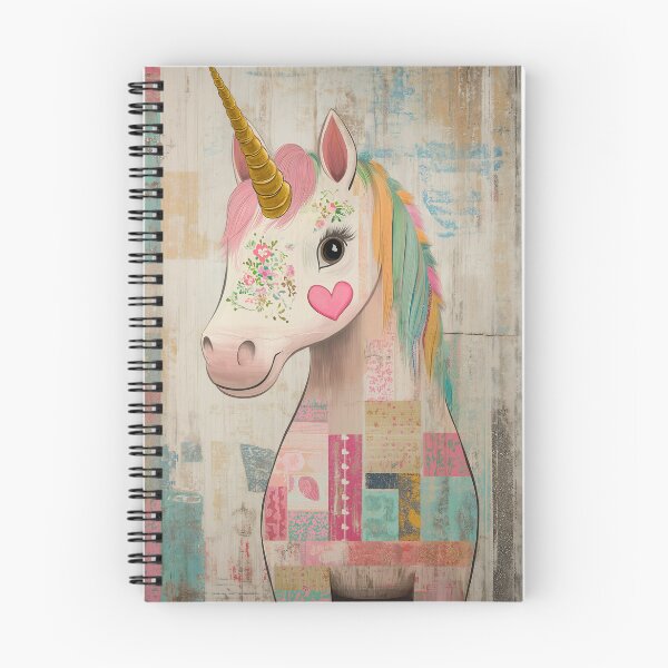 Artikelvorschau, Ein skurriles Einhorn mit buntem Fell auf einem abgenutzten Holzhintergrund entworfen und verkauft von celiacreatec.