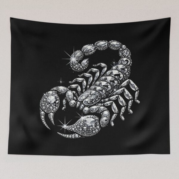 Aperçu de l'œuvre Scorpion de diamant créée et vendue par Blink Art Studio.