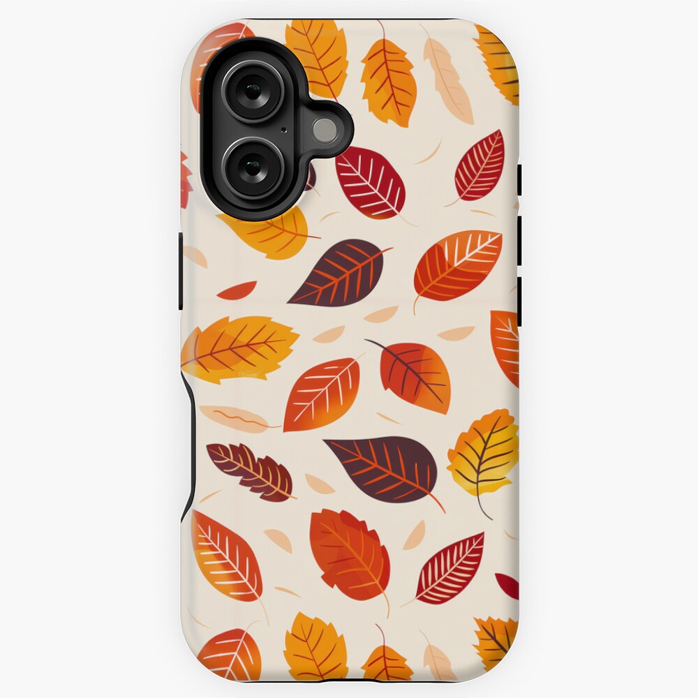 Autumn Leaves: Cozy Fall Foliage Vibes iPhone Tough Case