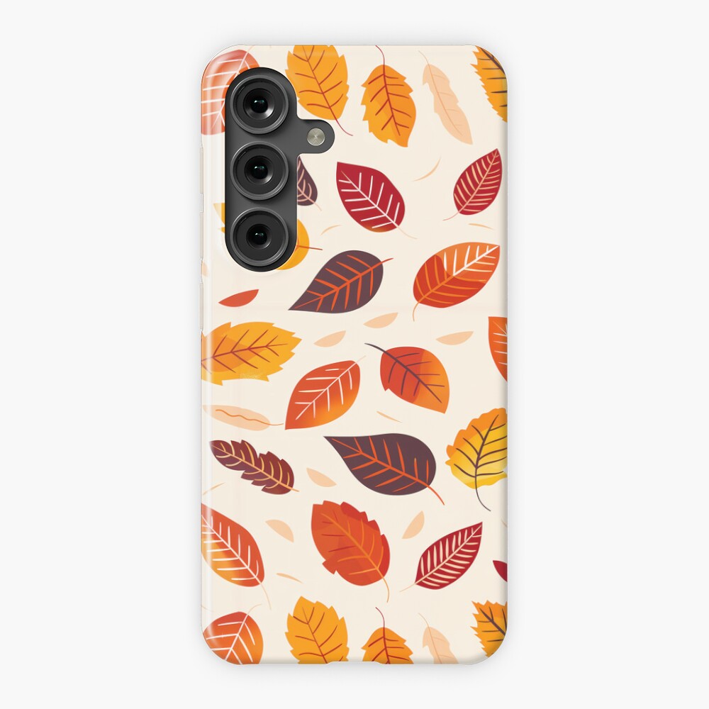 Samsung Galaxy Snap Case — Autumn Leaves: Cozy Fall Foliage Vibes