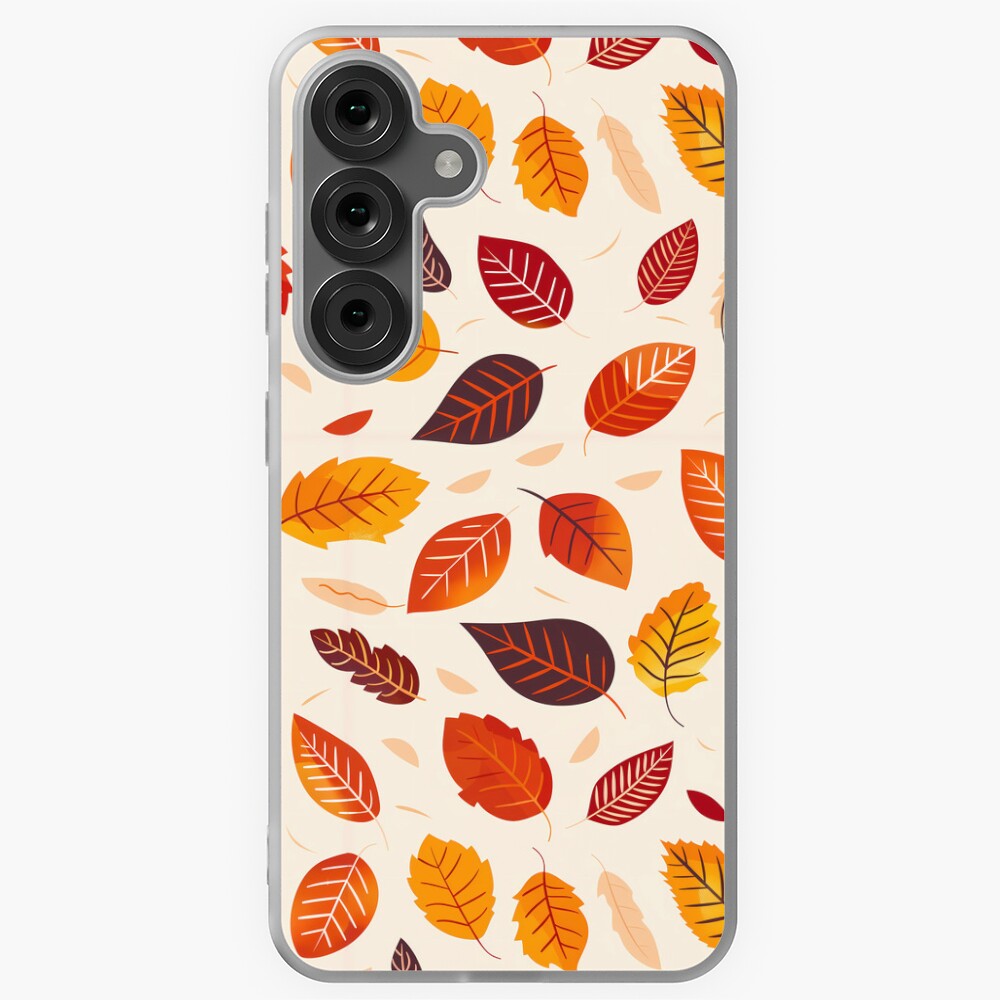 Samsung Galaxy Soft Case - Autumn Leaves: Cozy Fall Foliage Vibes