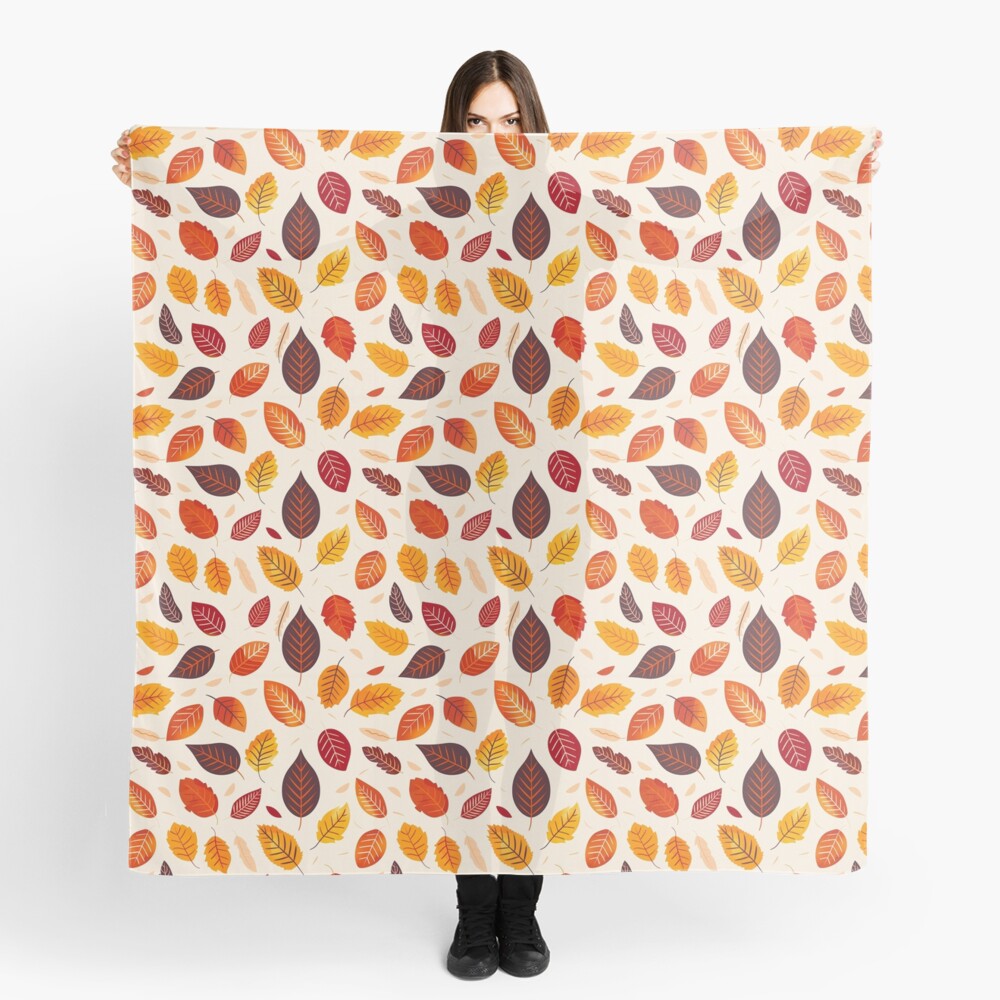 Scarf Autumn Leaves: Cozy Fall Foliage Vibes Scarf