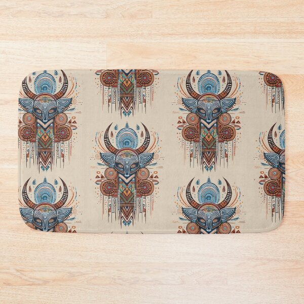 Item preview, Totem Nature Mask | Gods & Masks Collection | Beige designed and sold by monkeybusiness.pt.