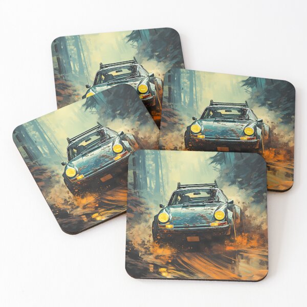 Item preview, Classic Sports Car Rally Through The Woods designed and sold by RevUpDesign.