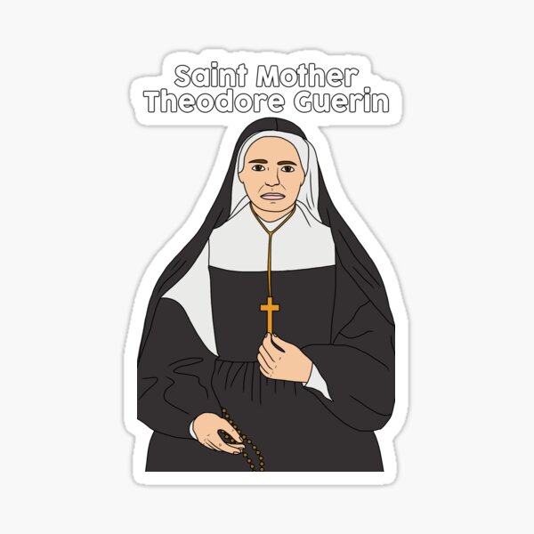 Item preview, Saint Mother Theodore Guerin designed and sold by elviamontemayor.
