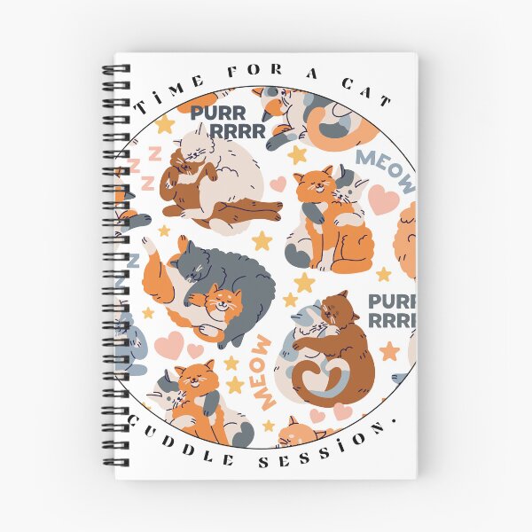 Item preview, Time for a Cat Cuddle Session – Perfect for Cat Lovers! designed and sold by DesignByMalwina.