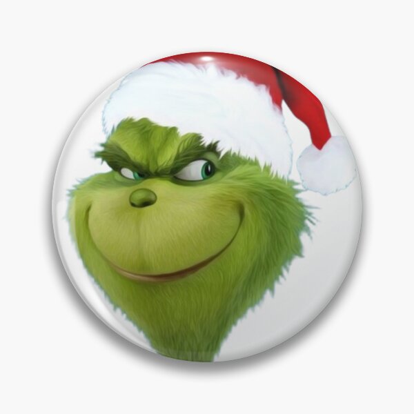 Item preview, Smiling happy Grinch Christmas New Year designed and sold by Aloelora.
