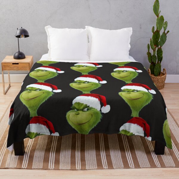 Item preview, Sonriendo feliz Grinch Navidad Año Nuevo designed and sold by Aloelora.