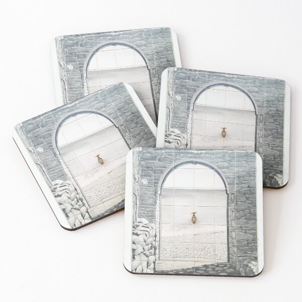Item preview, Public Faucet Decorated With Tiles That Show a Seaside Scene designed and sold by Anastasia Kaneva.