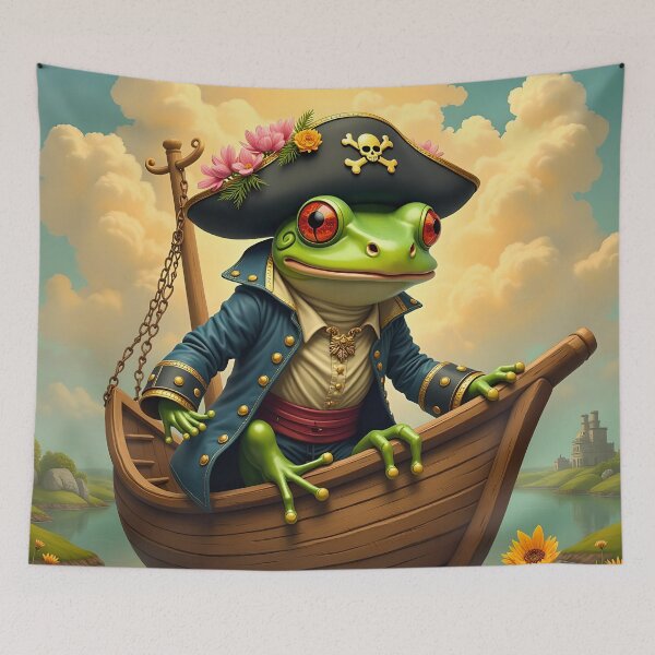 Item preview, The Pirate Frog designed and sold by SoniaSarkali.