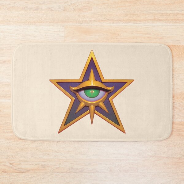 Item preview, Golden Star Eye - Cosmic Symbol with Bold Geometry designed and sold by Myndari.