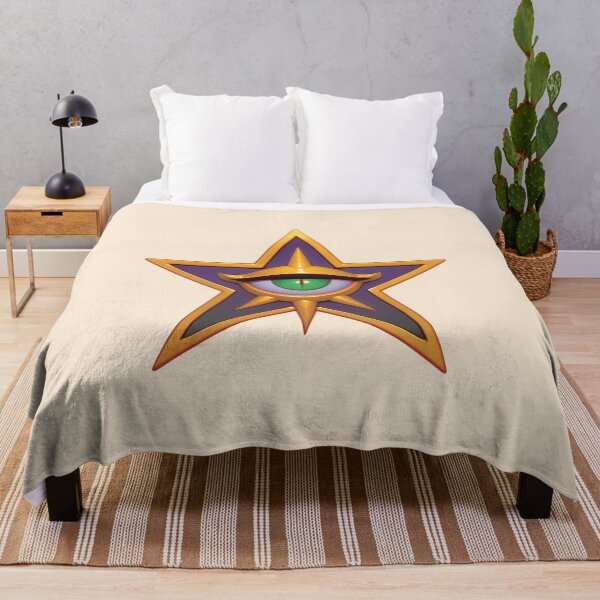 Item preview, Golden Star Eye - Cosmic Symbol with Bold Geometry designed and sold by Myndari.