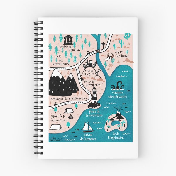 Item preview, The entrepreneurship map (French version) designed and sold by DidiSunshine.