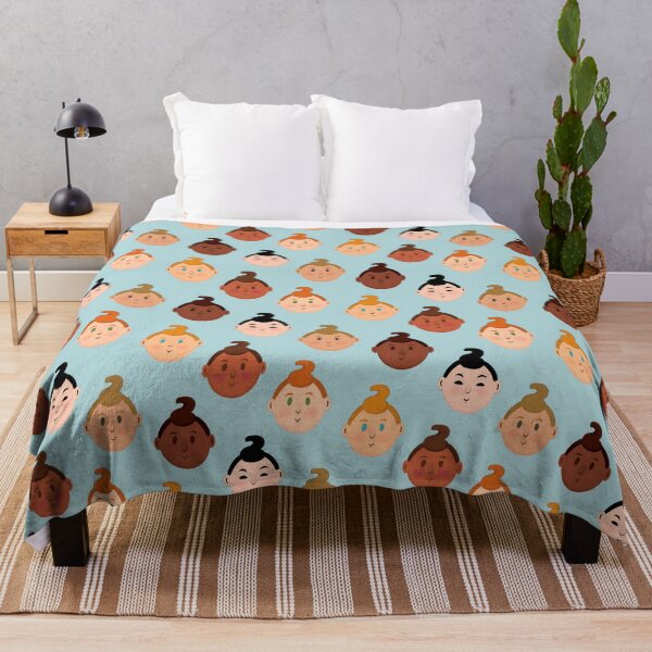 Item preview, Baby boys Faces designed and sold by Scrabbly Doodles.