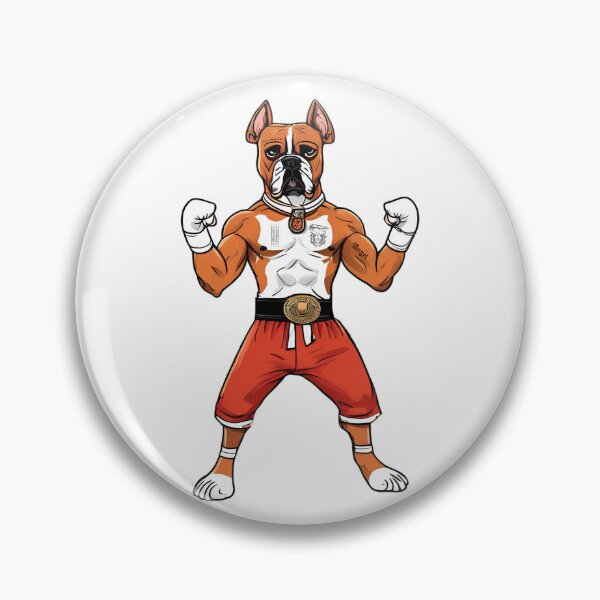 Item preview, Muay Thai Boxer Dog designed and sold by CookiesMerch.