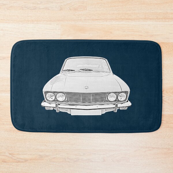 Item preview, Sunbeam Rapier Fastback British classic car block monochrome designed and sold by soitwouldseem.
