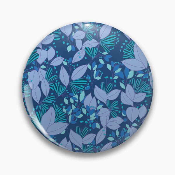 Item preview, Enchanted flowers blue version designed and sold by GENEST-V.