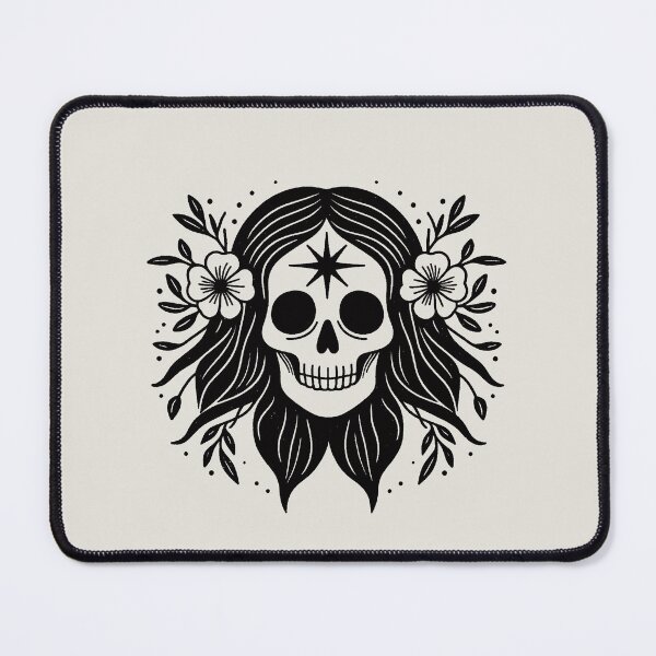 Item preview, Floral Skull designed and sold by zzz888.