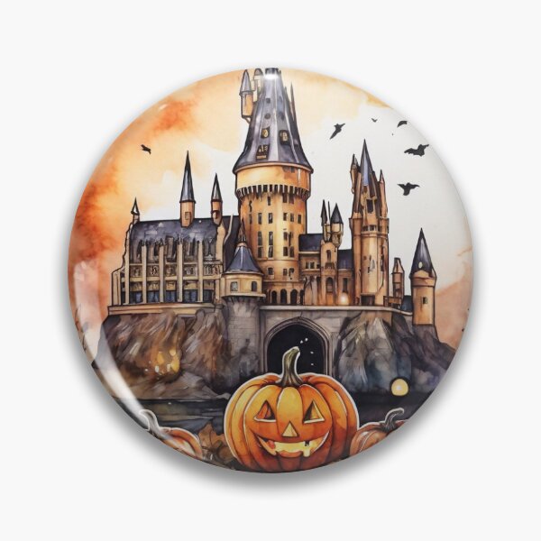 Item preview, Magical Autumn Castle Sticker designed and sold by pelzolga.