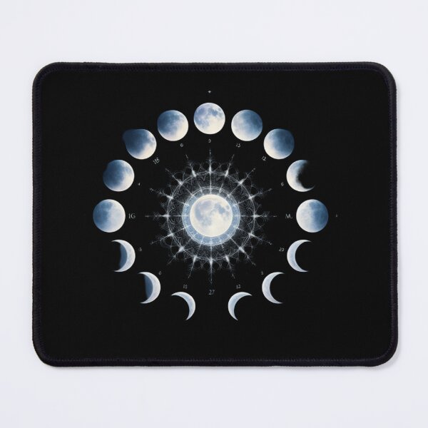 Item preview, Lunar Phases Mandala designed and sold by pumsquare.