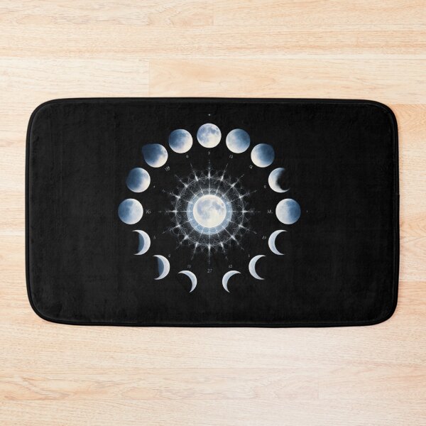 Item preview, Lunar Phases Mandala designed and sold by pumsquare.